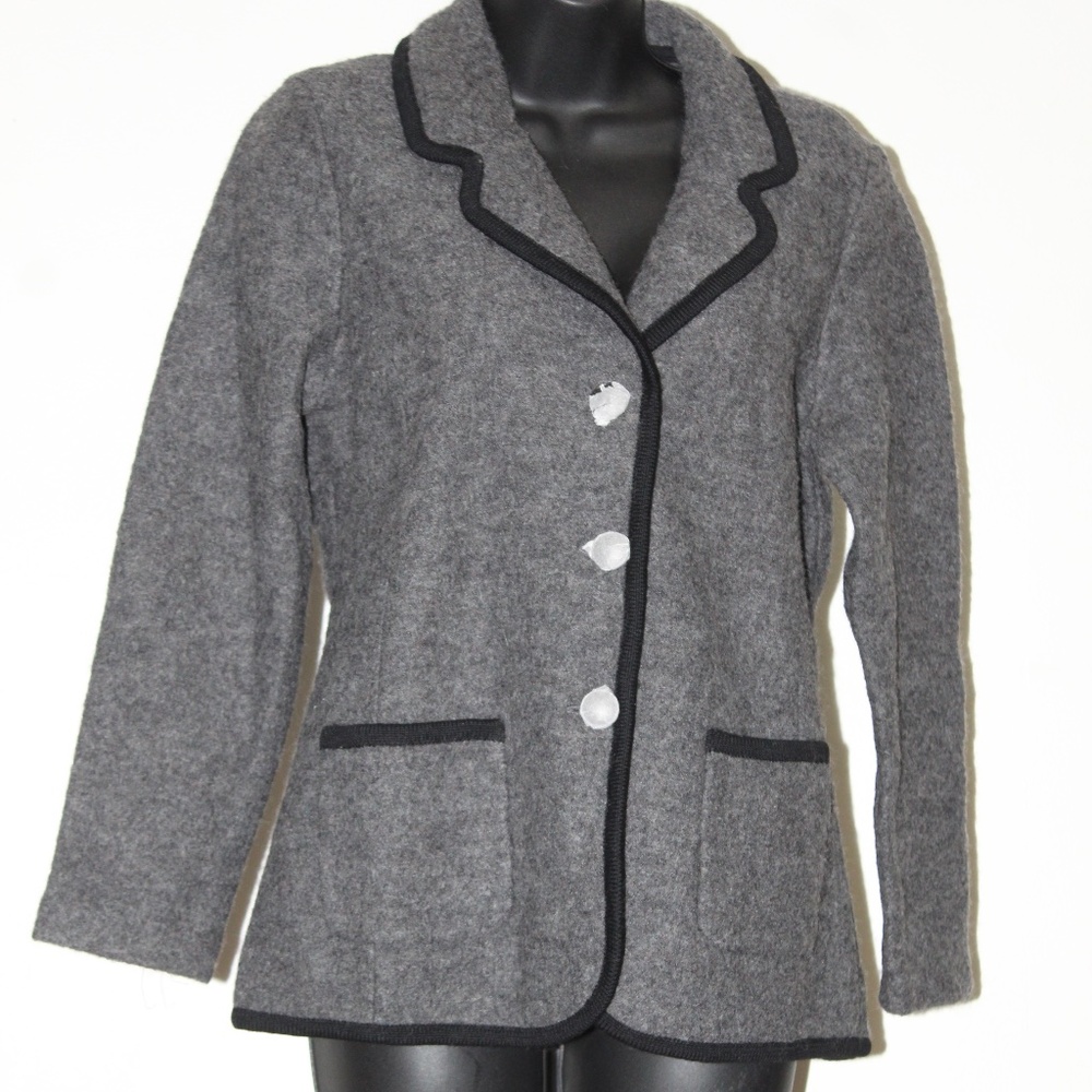 Appleseed's Button Down Wool Blazer.
